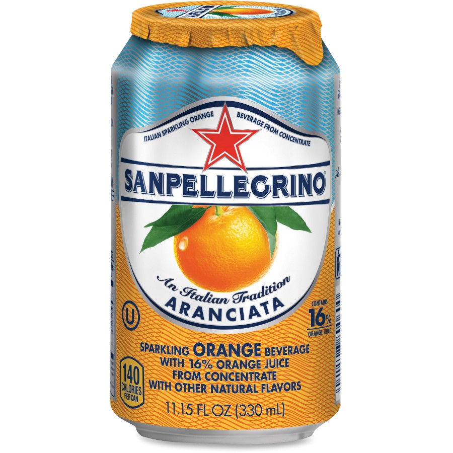 San Pellegrino All Natural Sparkling Orange