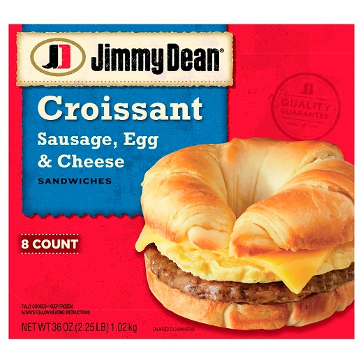 Jimmy Dean Delights Croissant Chicken Sausage, Egg White & Sharp Cheddar